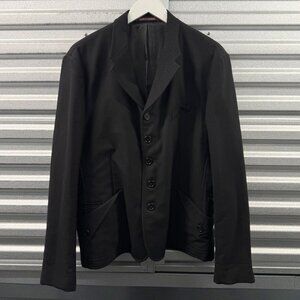 PAUL SMITH black wool 5-button jacket